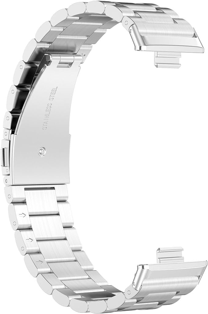 Correa acero Huawei Watch Fit 4 (plateado)