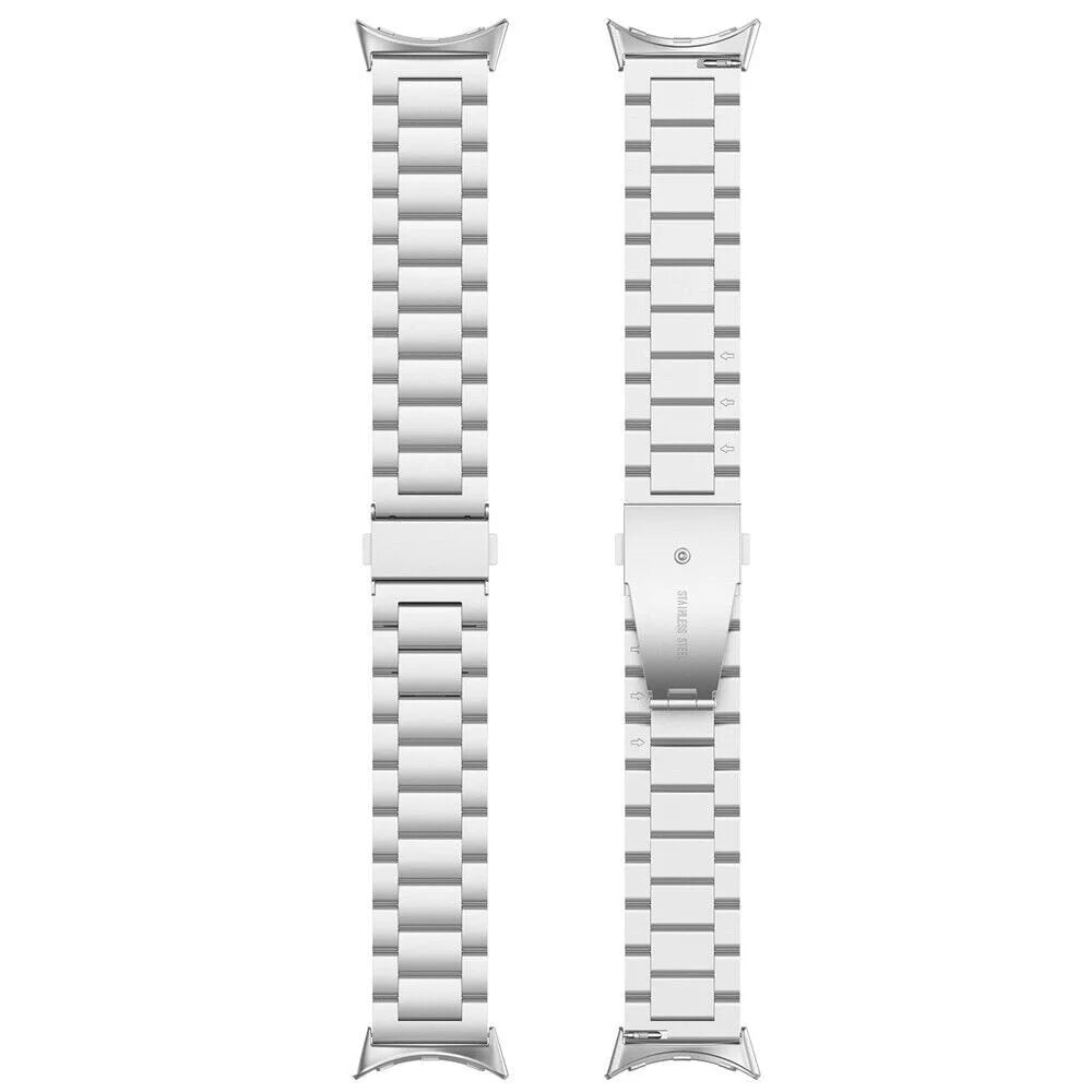 Google Pixel Watch 4 - 45mm Steel Strap (Silver)