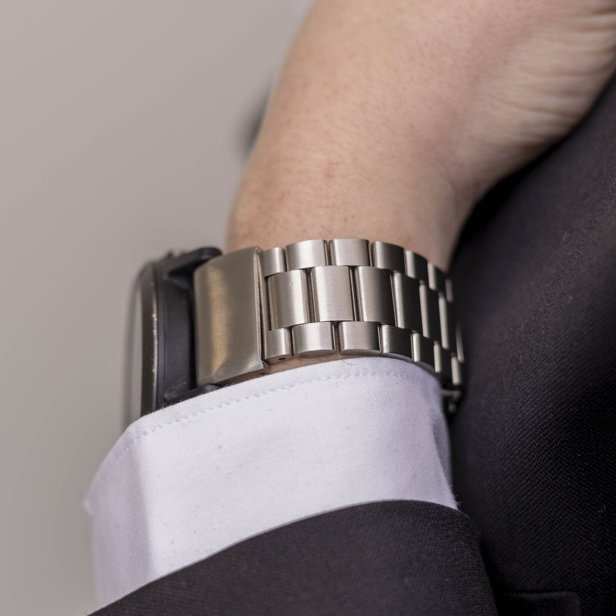 Garmin Descent MK2(i) Steel Strap (Silver)