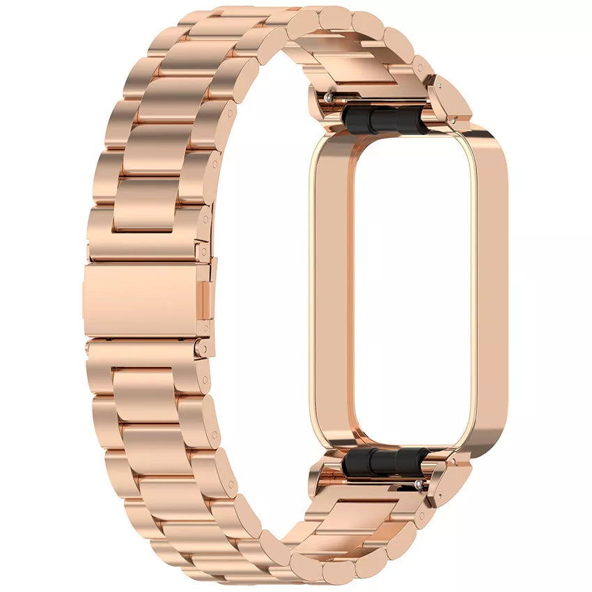 Correa acero Xiaomi Smart Band 9 Active (oro rosa)