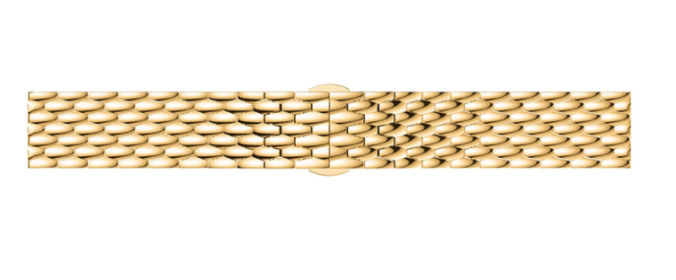 Correa acero 'Dragon' Amazfit GTR Mini (dorado)