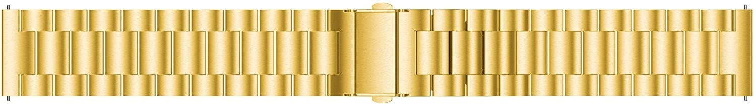 Garmin Forerunner 255s Steel Strap (Gold)