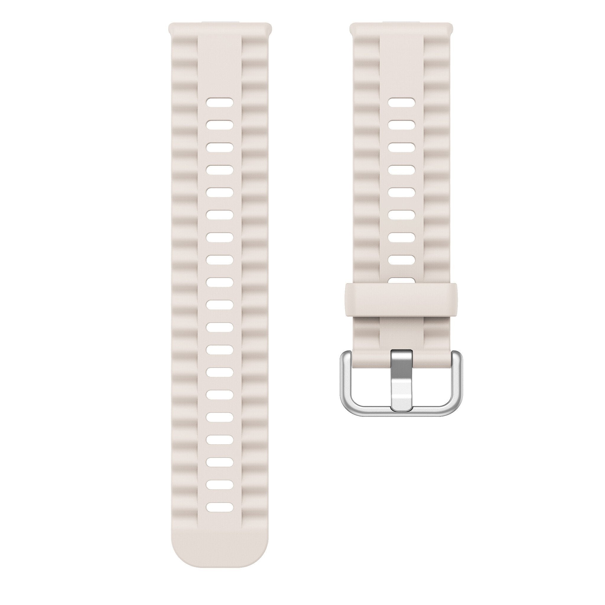 Correa silicona Classic Huawei Watch Fit 4 Pro (blanco estrella)