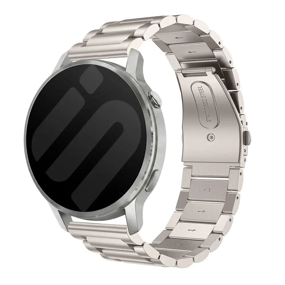 Correa acero Garmin Forerunner 170 (blanco estrella)