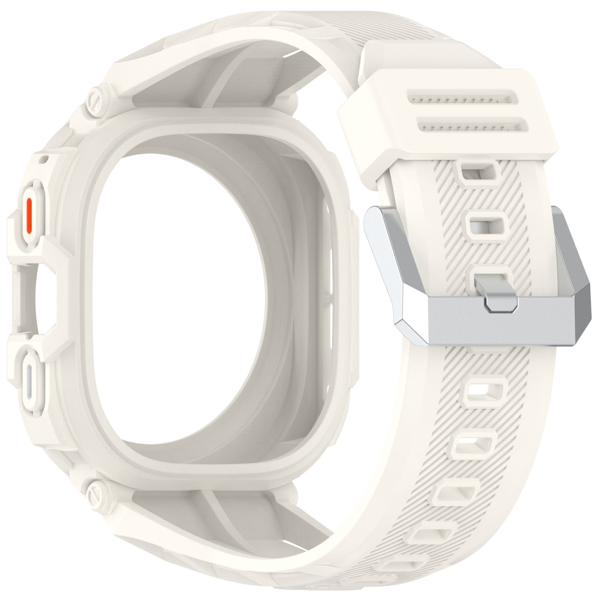 Samsung Galaxy Watch Ultra TPU Strap with Frame (Ivory White)