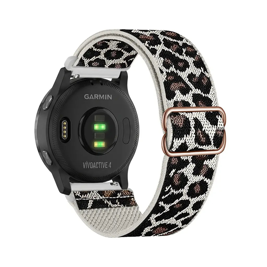 Correa elástica Huawei Watch GT 7 - 41mm (Leopardo claro)