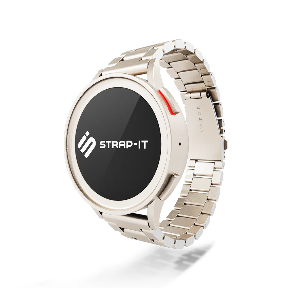 Correa acero Amazfit Bip U (Pro) (blanco estrella)