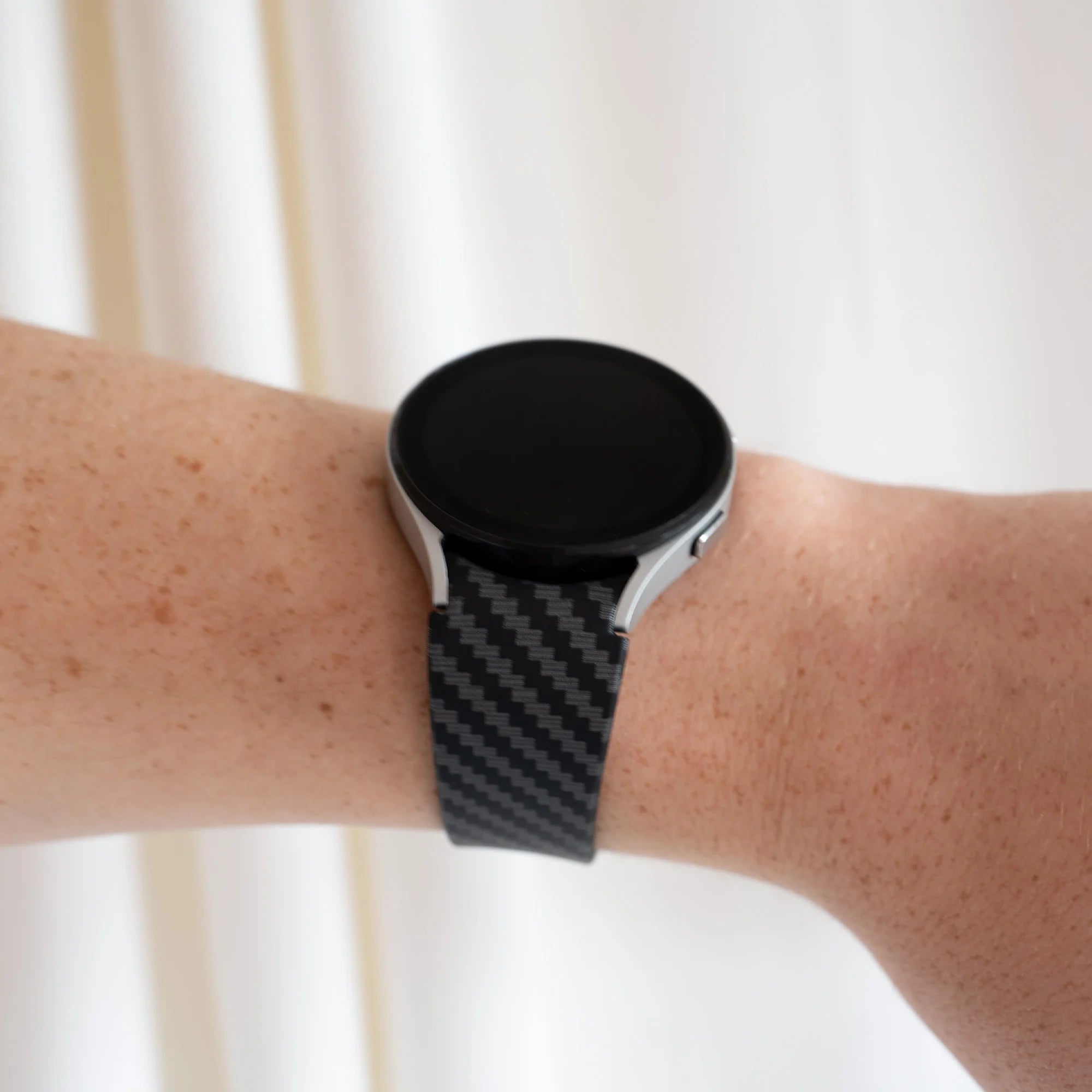 Fibra de carbono Samsung Galaxy Watch 5 correa magnética pro