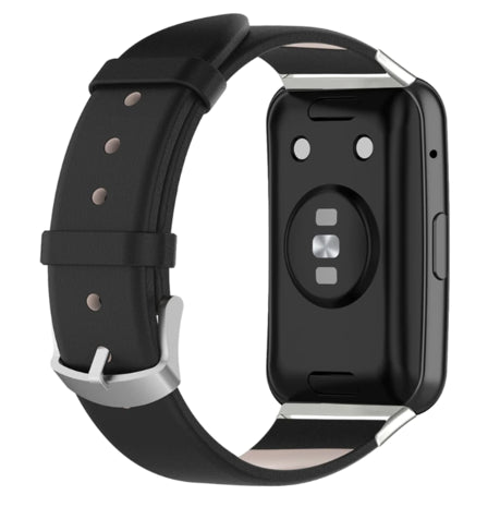 Correa cuero Huawei Watch Fit SE (negra)