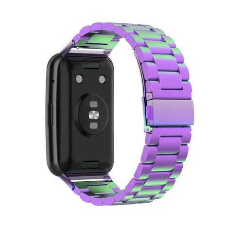 Correa acero Huawei Watch Fit SE (arcoíris)