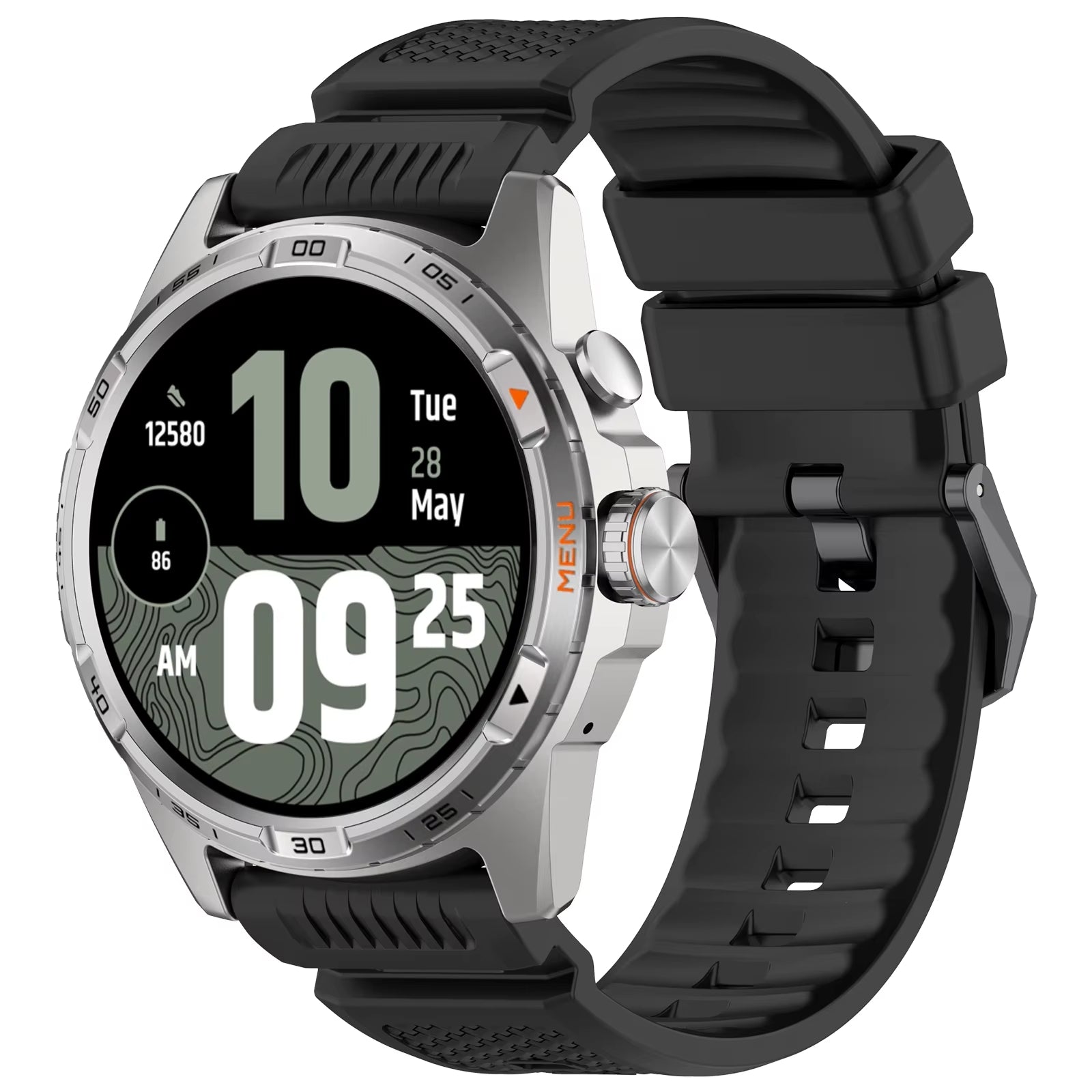Correa silicona TicWatch Pro 5 Enduro (negro)