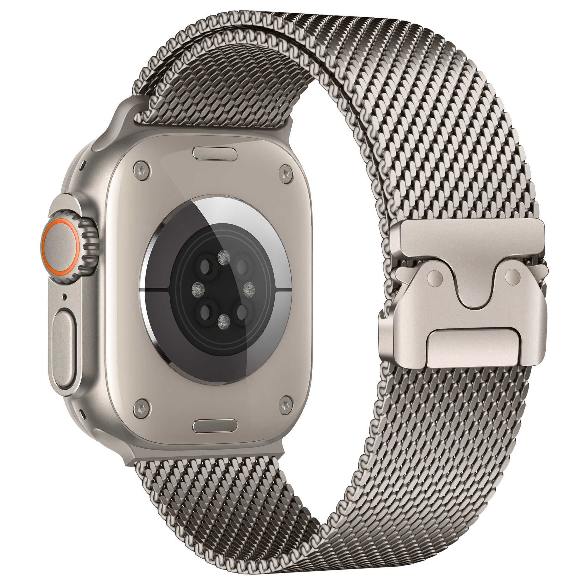 Correa Milanesa moderna Apple Watch (titanio)
