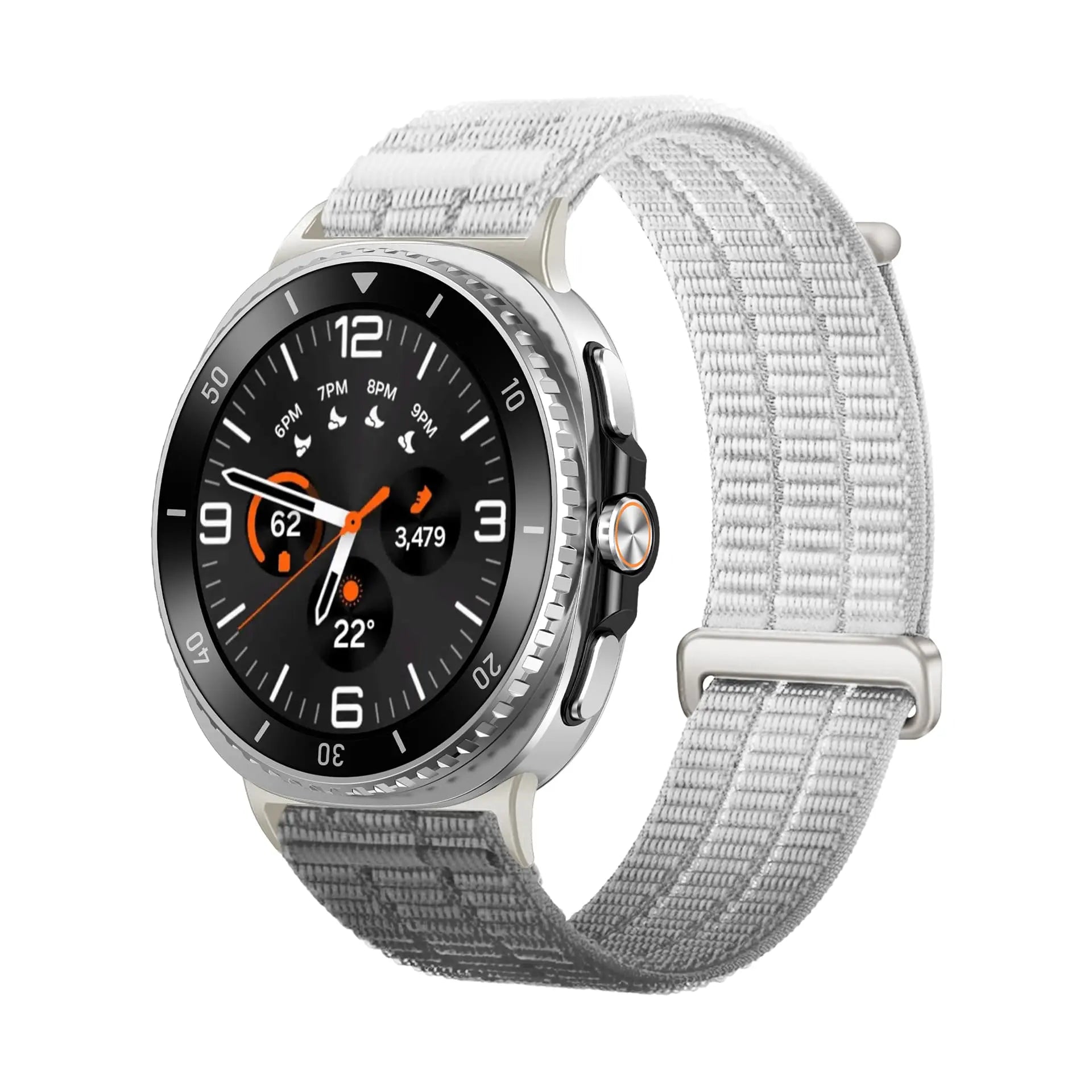 Correa nylon air Samsung Galaxy Watch 8 - 40mm (gris degradado)