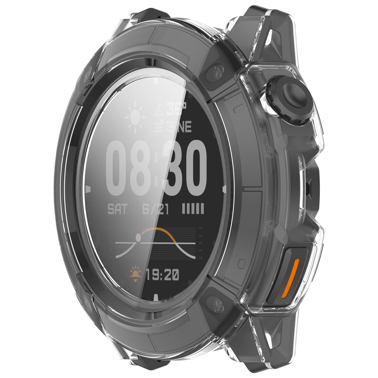 Funda con vidrio PC Coros Nomad (transparente)