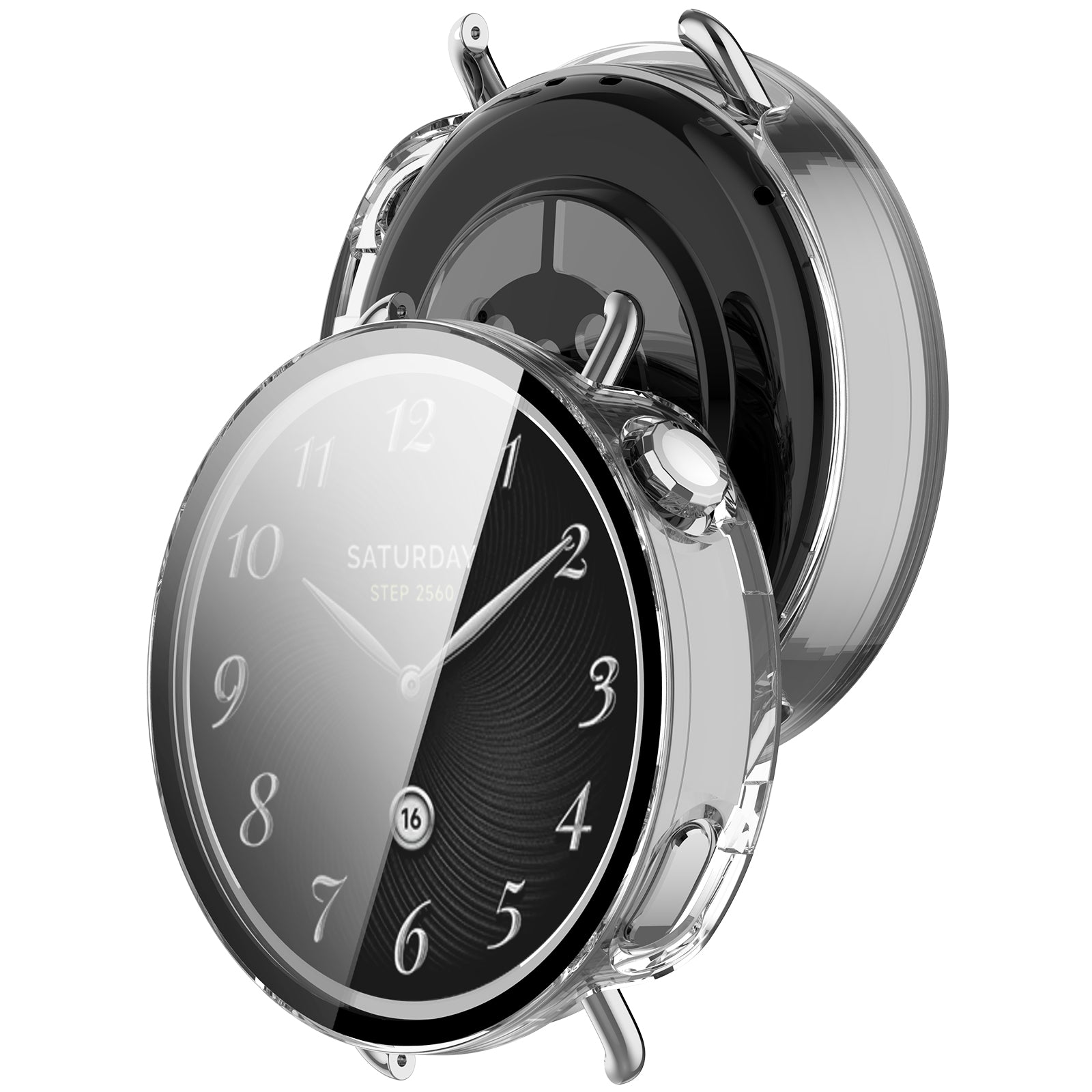 Funda PC con vidrio Xiaomi Watch S4 - 41mm (transparente)