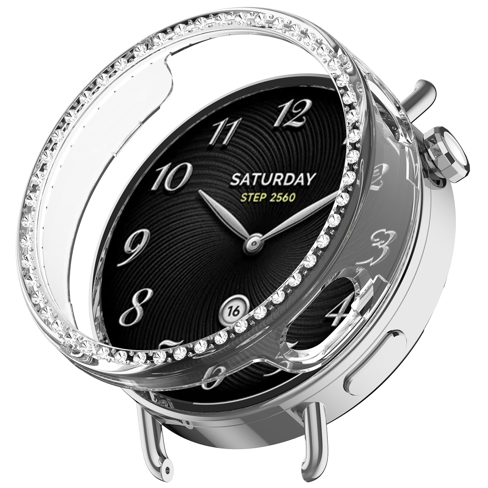 Funda rígida Diamante Xiaomi Watch S4 - 41mm (transparente)