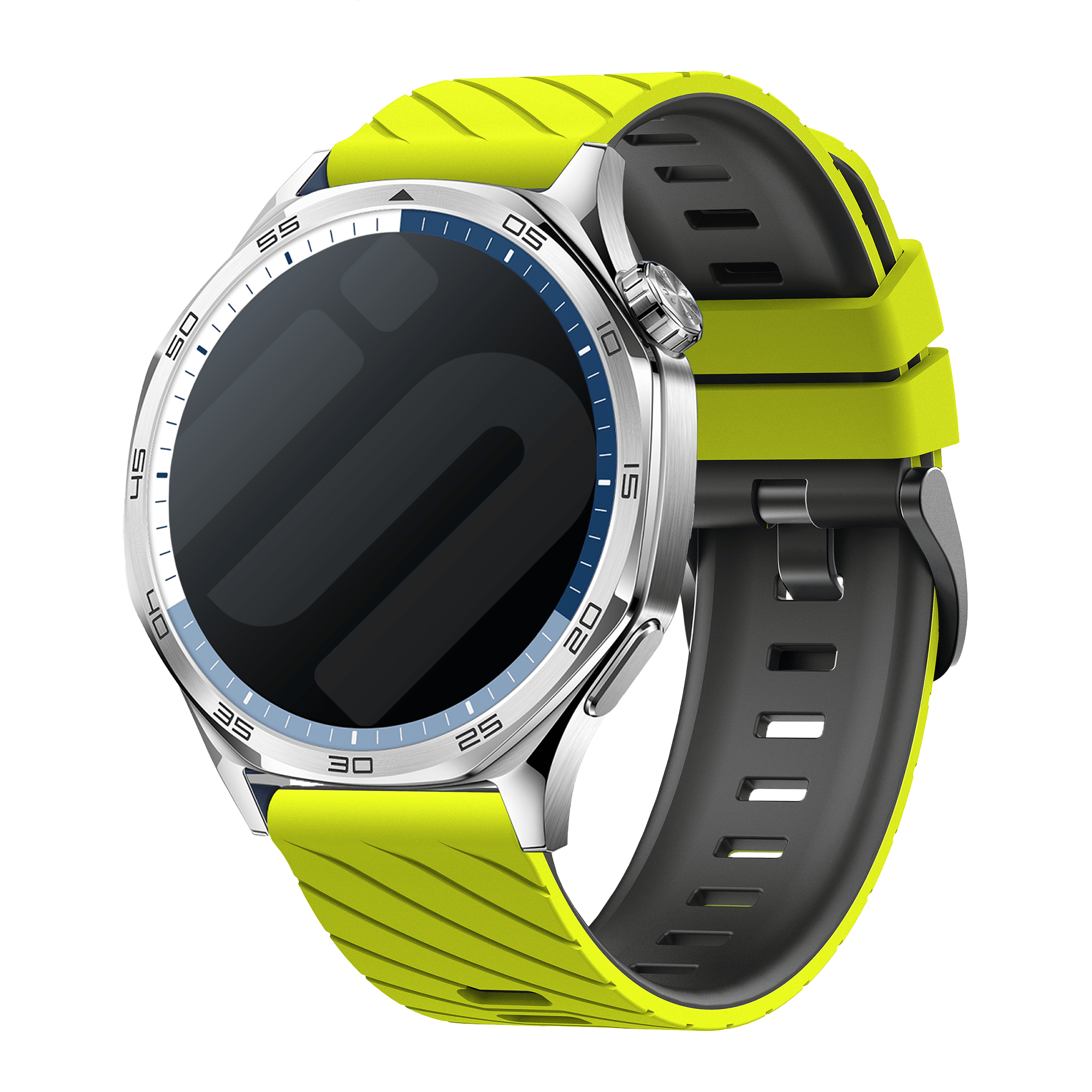 Correa deportiva de sarga Polar Grit X (amarillo brillante/negro)