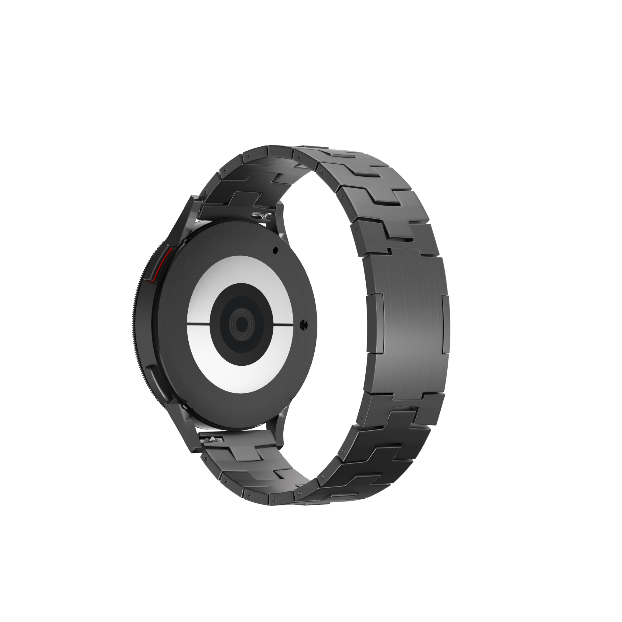 Amazfit Bip 5 Titanium Grain Strap (Flat Buckle) (Graphite)