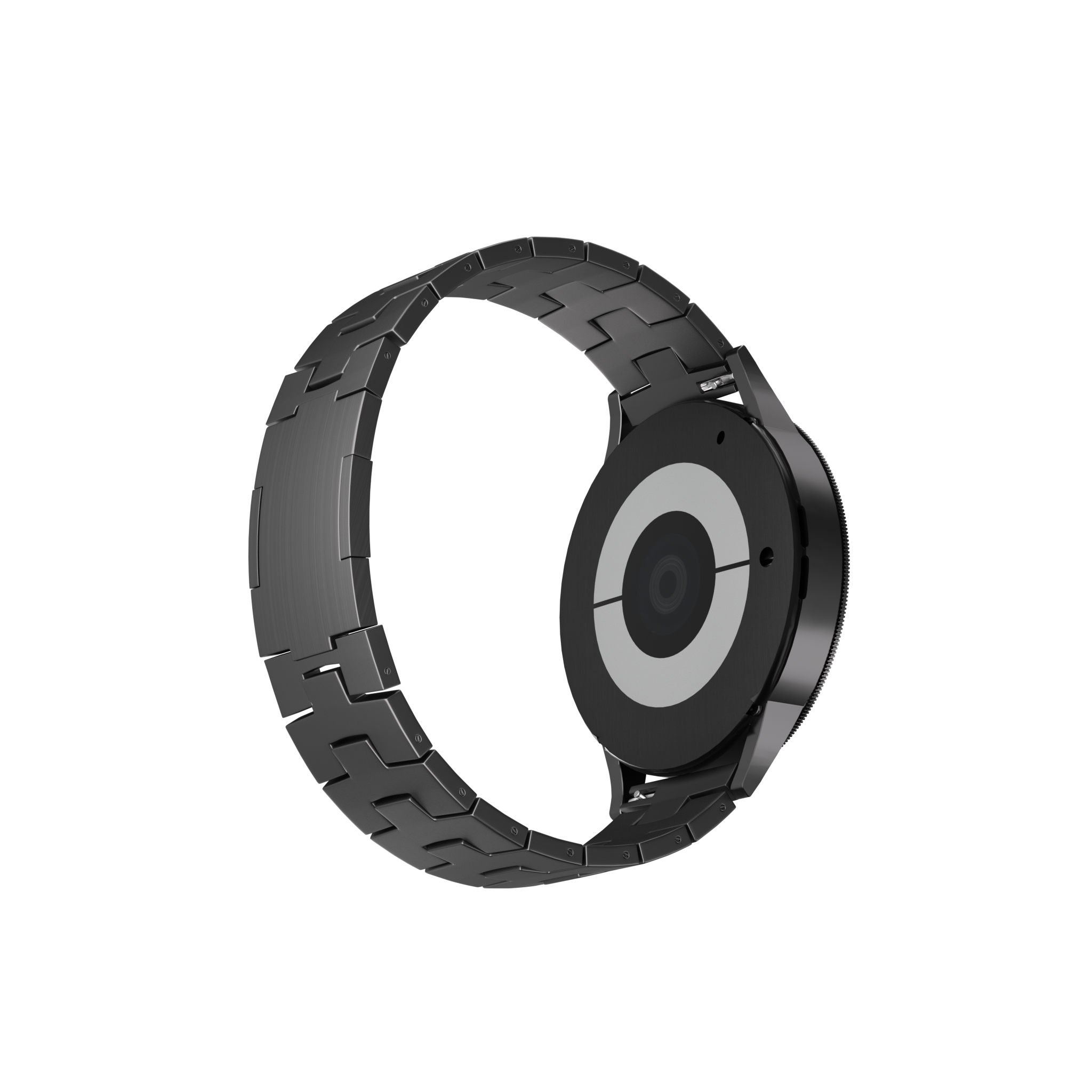 Correa titanio con hebilla plana Huawei Watch GT 6 46mm (grafito)