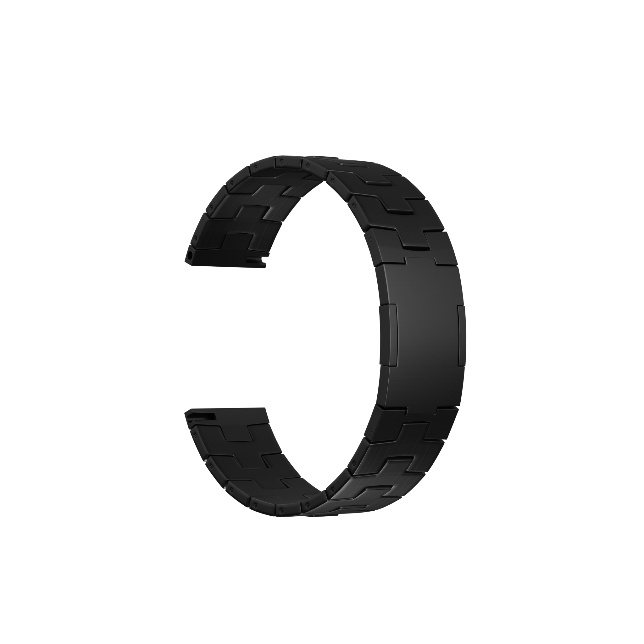 Suunto 9 Peak Pro Titanium Grain Strap (Flat Buckle) (Graphite)