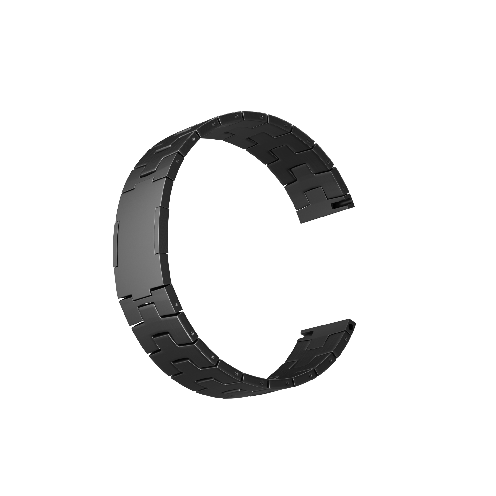 Oppo Watch X2 Titanium Grain Strap (Flat Closure) (Graphite)