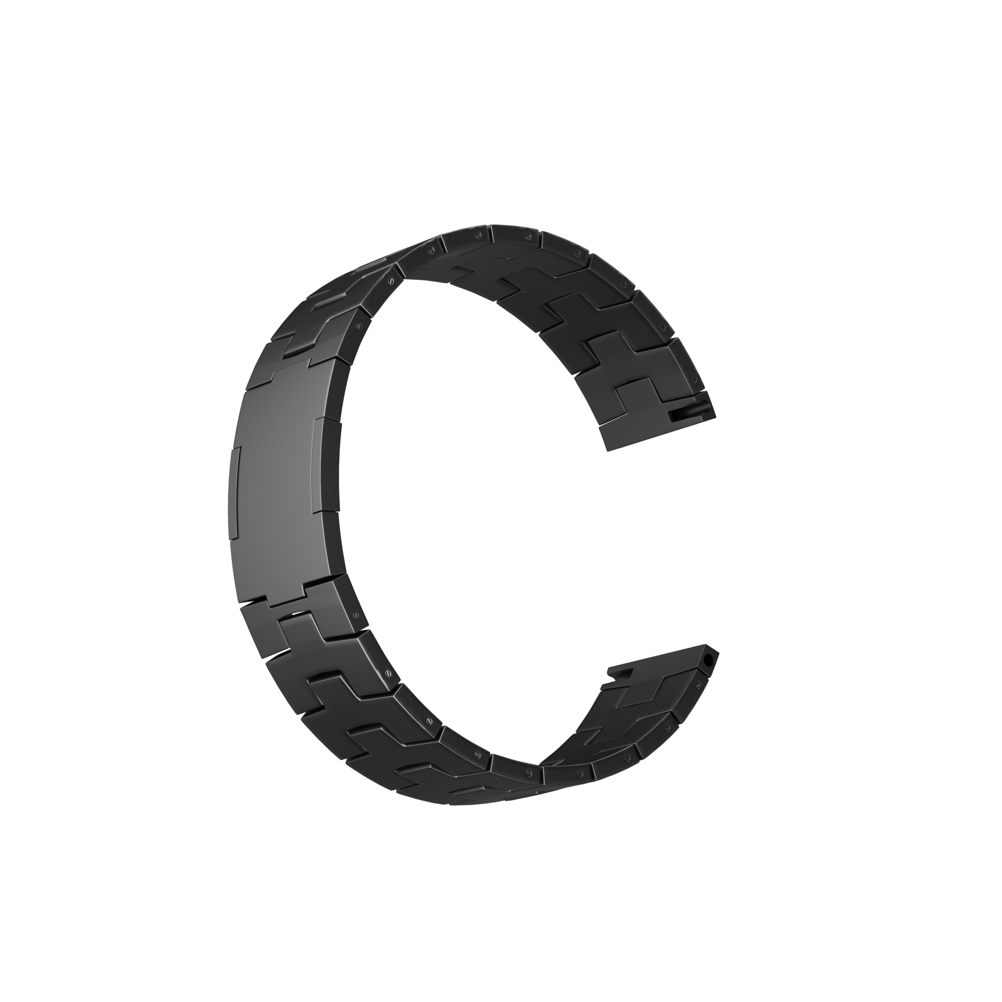 Amazfit Bip 6 Titanium Grain Strap (Flat Buckle) (Graphite)