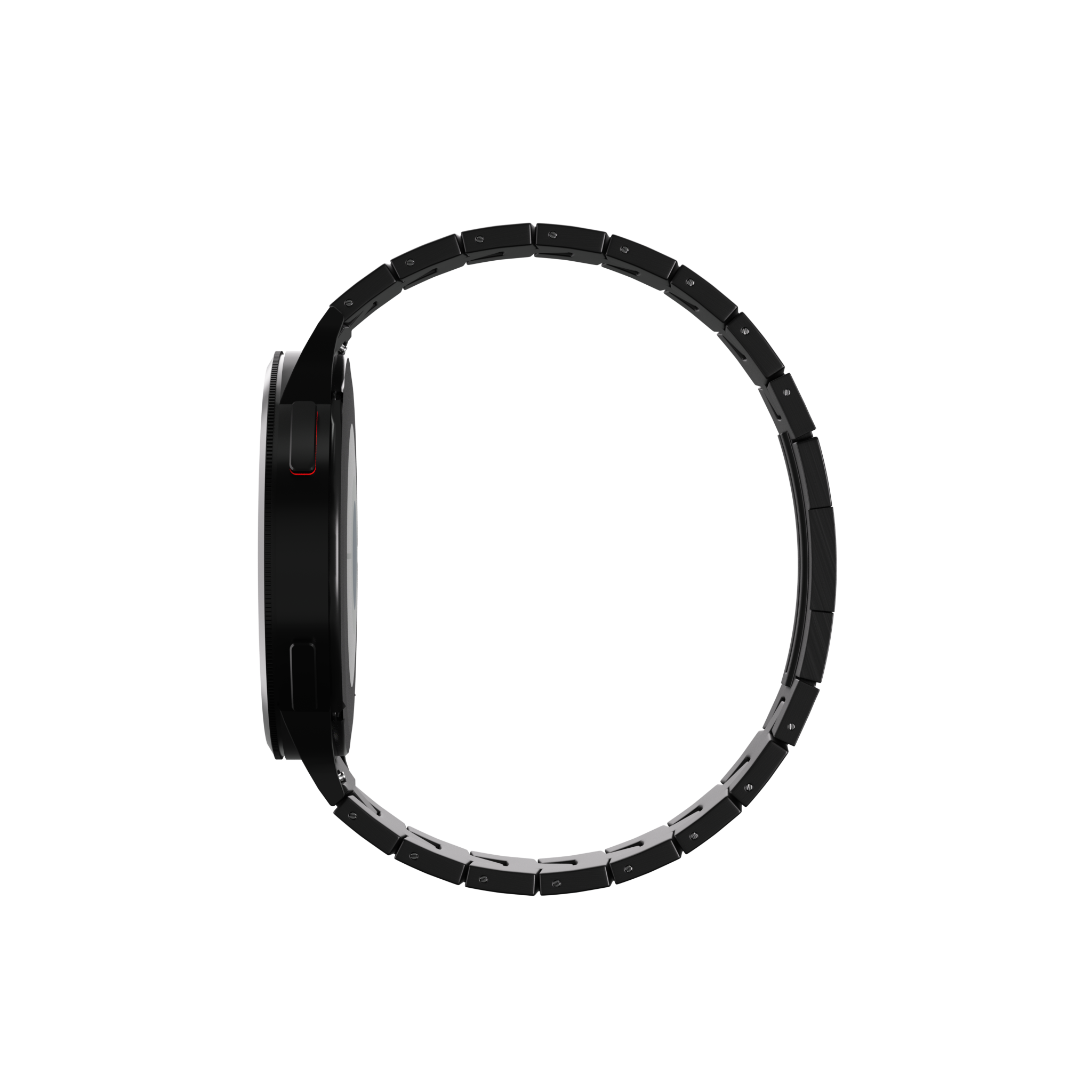 Correa titanio granulado Huawei Watch GT 5 - 46mm - cierre plano (negro)