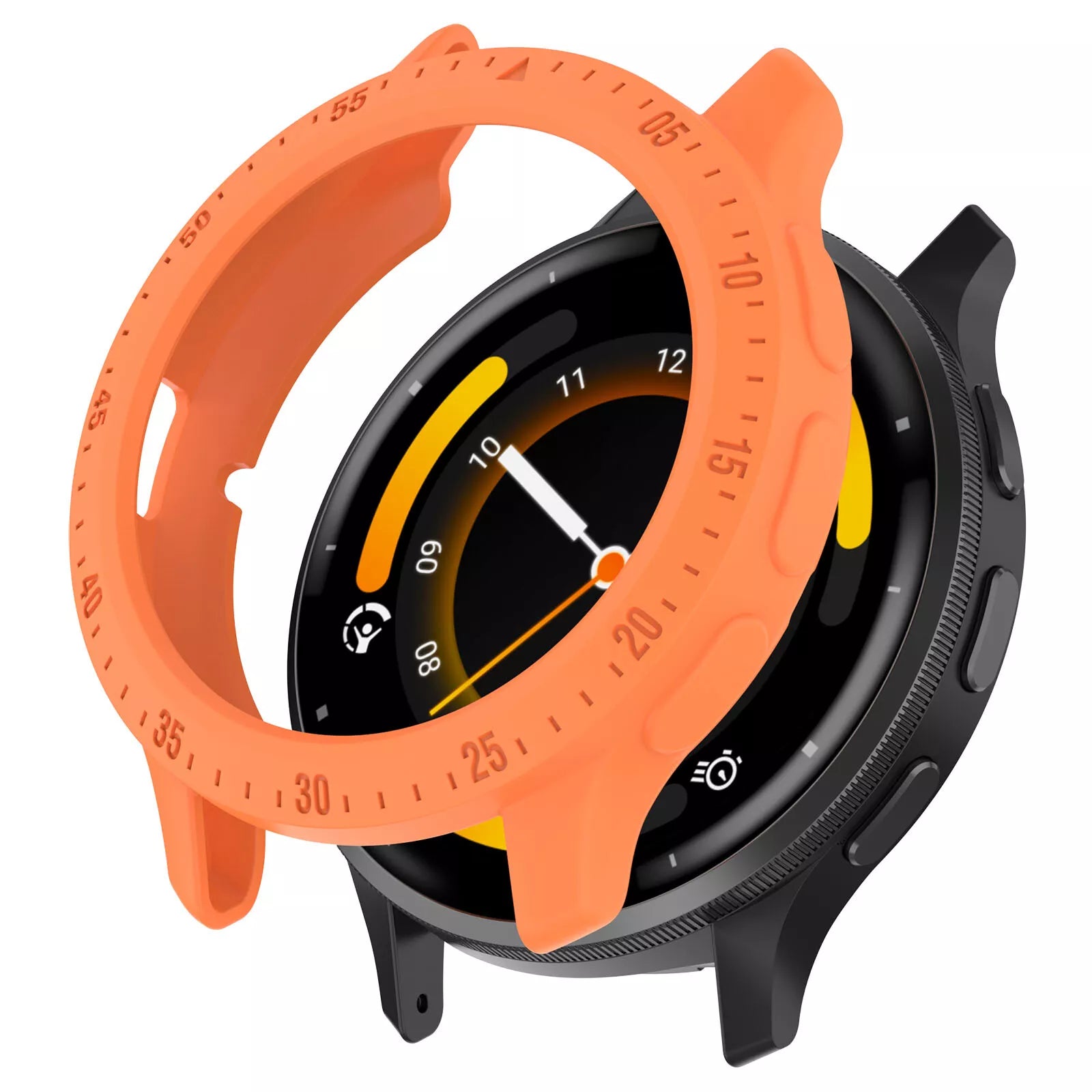 Funda TPU robusta Garmin Venu 3 (naranja)