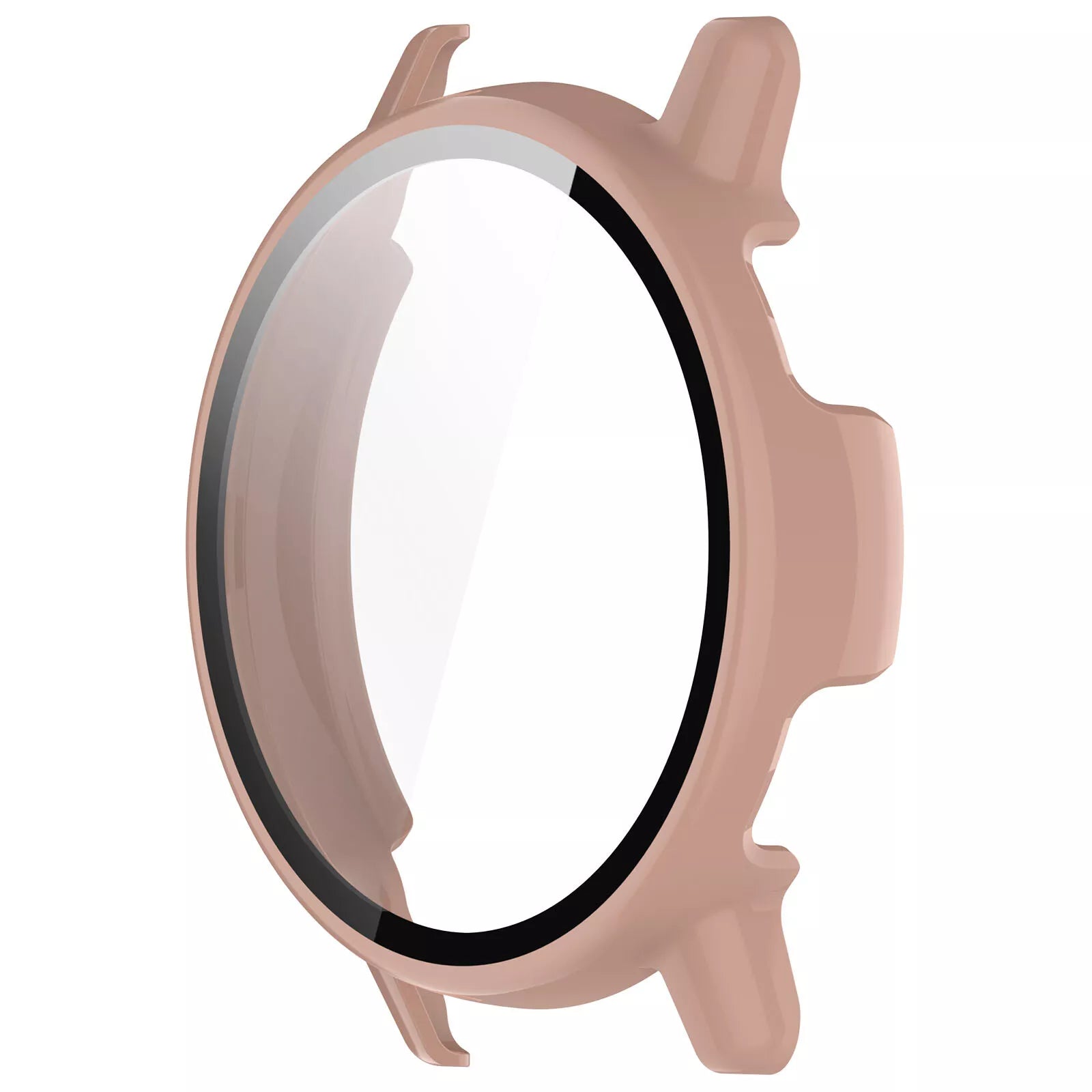 Funda rígida con vidrio Garmin Vivoactive 5 (rosa)