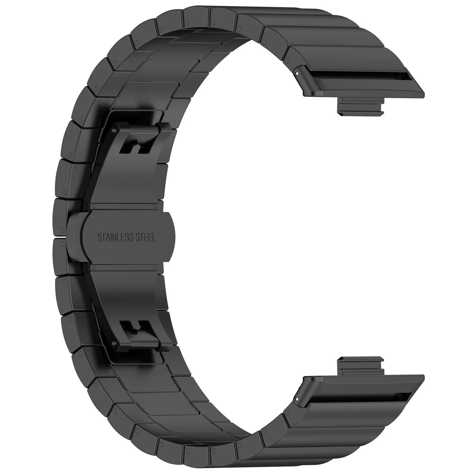 Correa acero de lujo Huawei Watch Fit 4 Pro (negro)