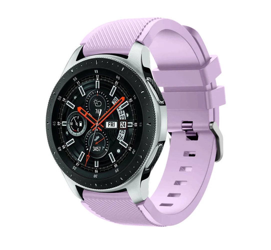 Samsung Galaxy Watch 46mm Silicone Strap (Lilac)
