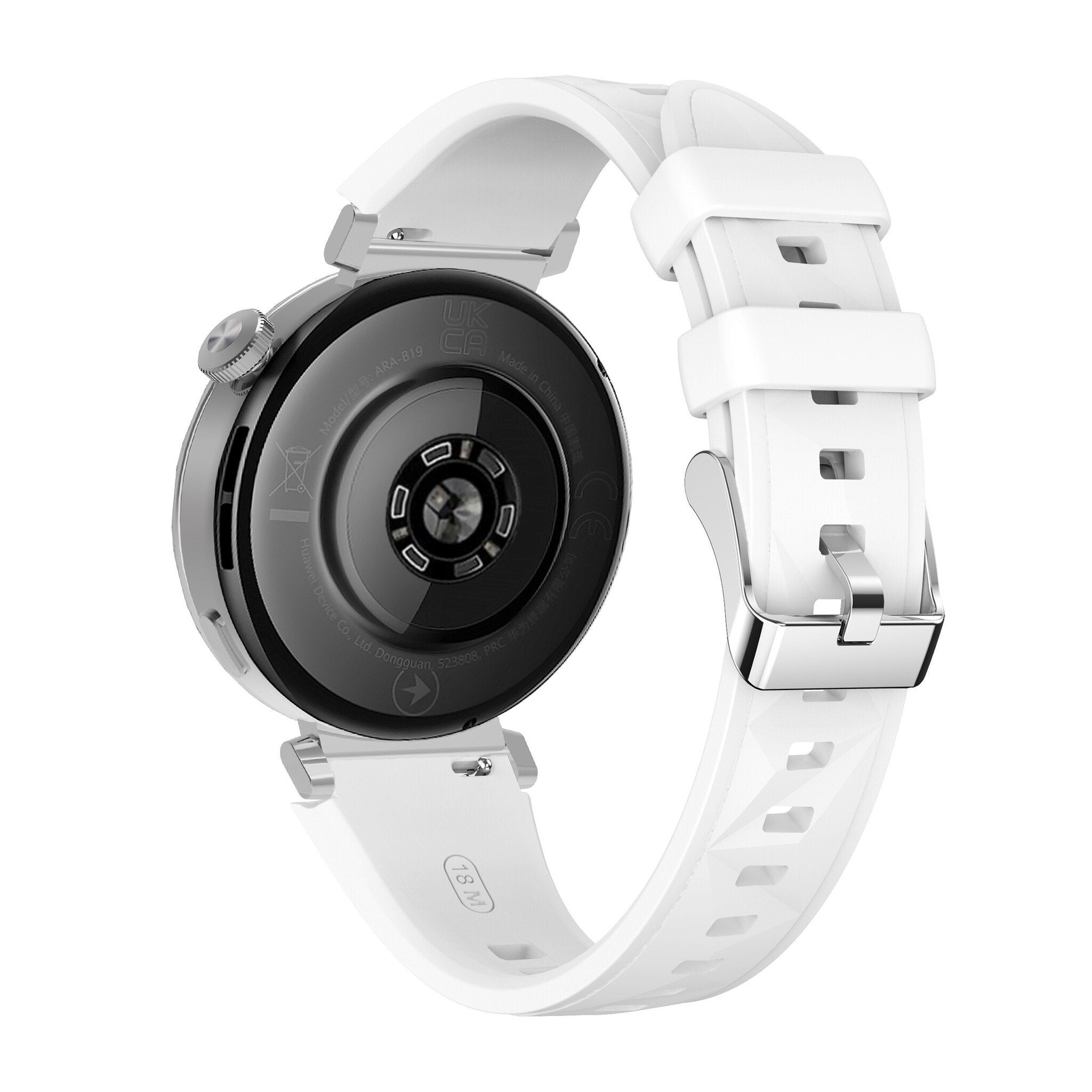 OnePlus Watch 3 - 43mm Premium Silicone Strap (White)