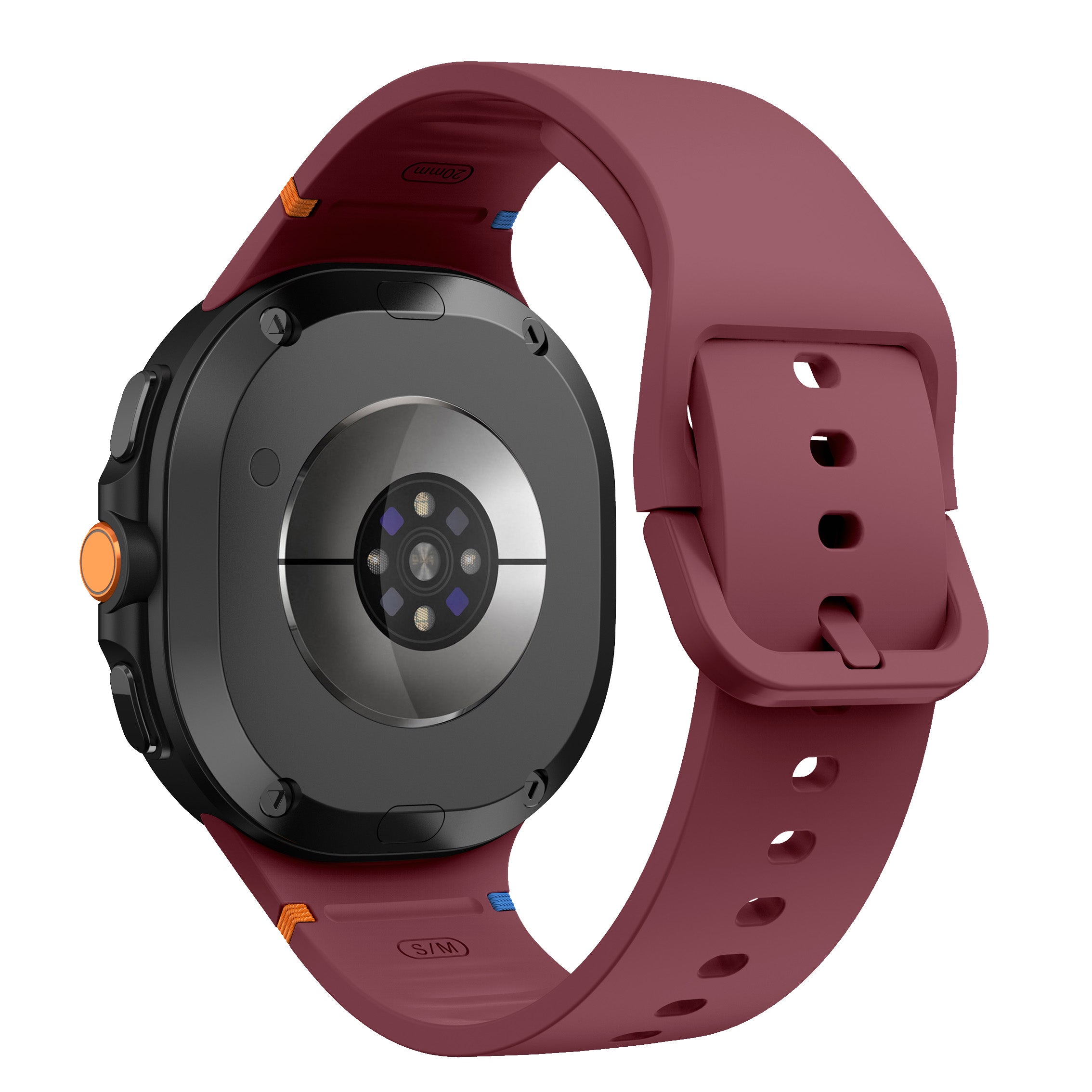 Correa silicona Samsung Galaxy Watch 8 Classic (bordeos)