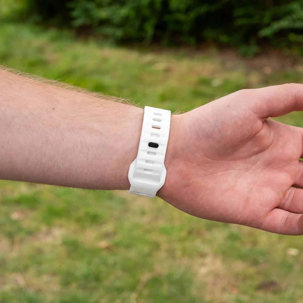 Correa silicona 'Outdoor' Samsung Galaxy Watch 4 40mm (blanco)