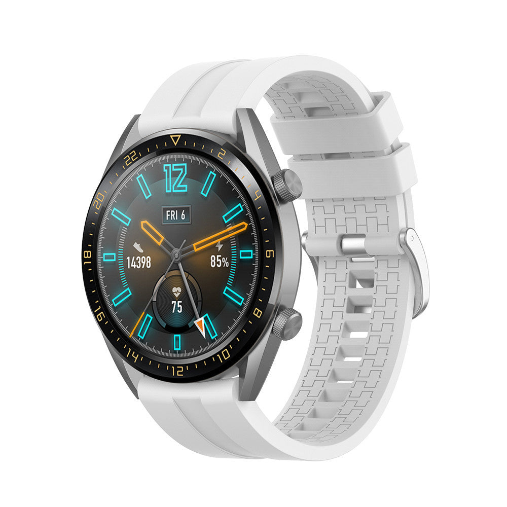 Huawei Watch 5 - 46mm Extreme Silicone Strap (White)