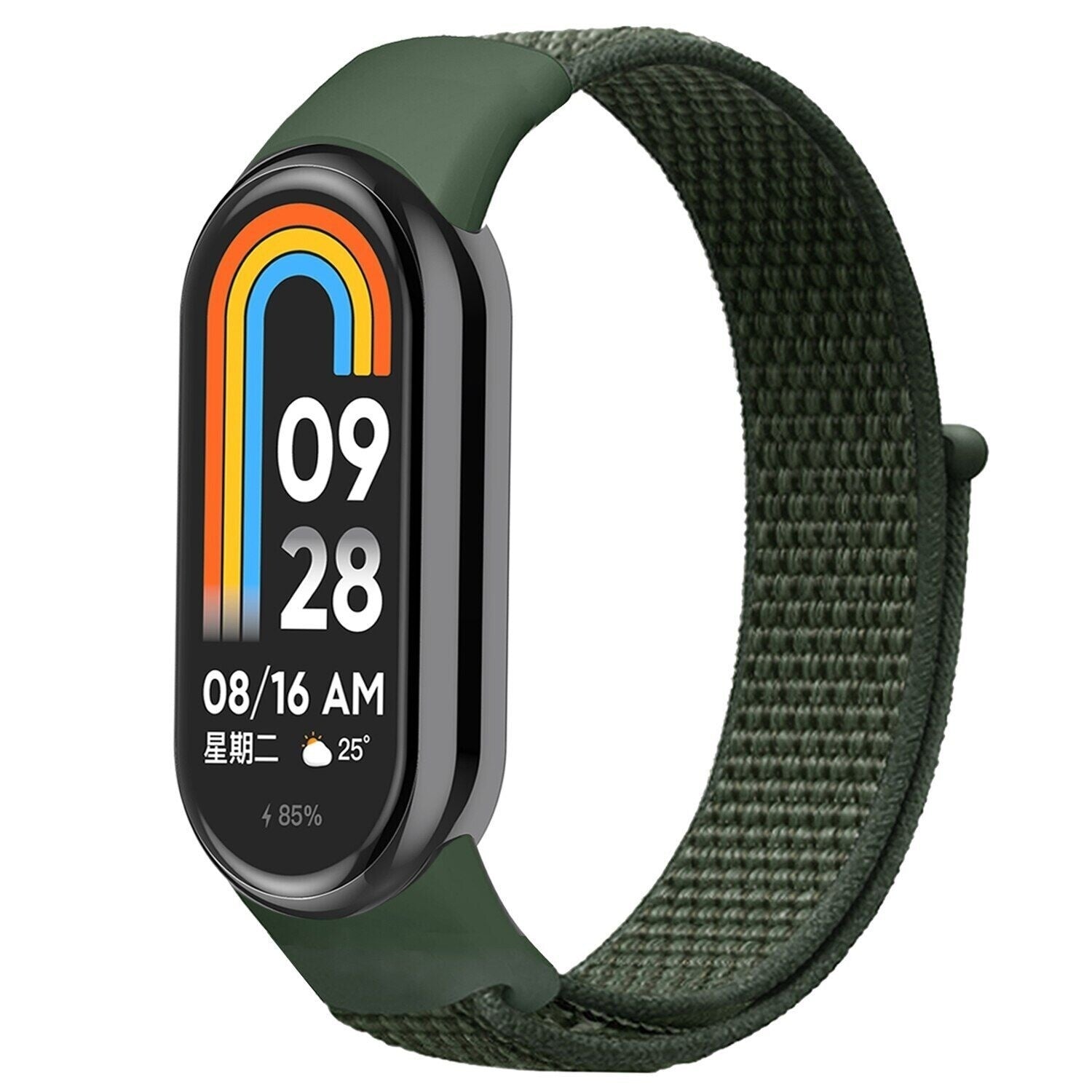 Correa nylon Xiaomi Smart Band 10 (verde militar)