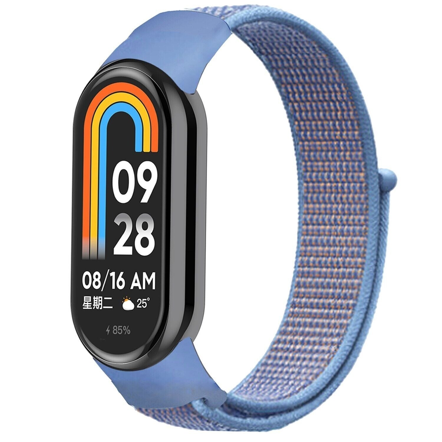 Correa nylon Xiaomi Smart Band 10 (azul claro)