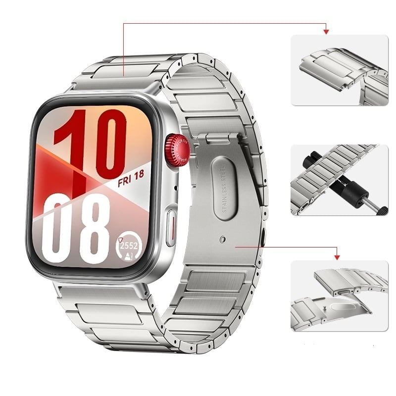 Huawei Watch Fit 4 Pro Titanium Strap (Silver)