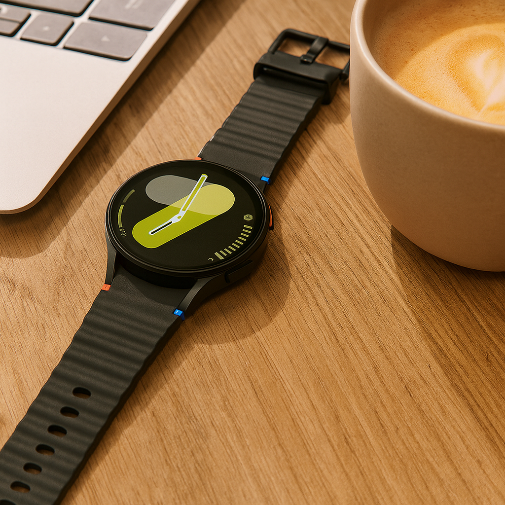 Samsung Galaxy Watch 4 Classic 42mm Wave Strap (Black)