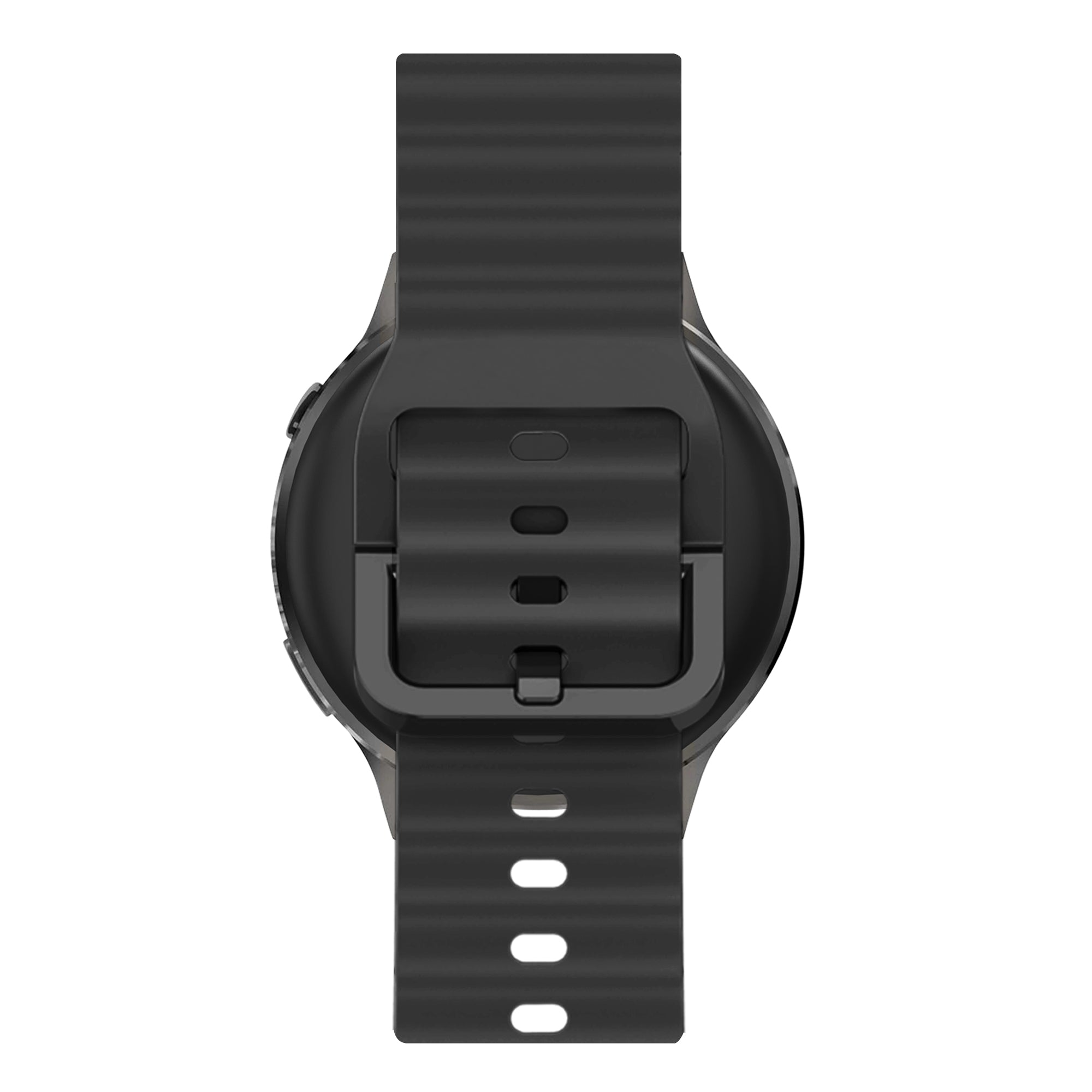 Bandz Garmin Venu 3 Silicone Strap 'Wave' (Black)