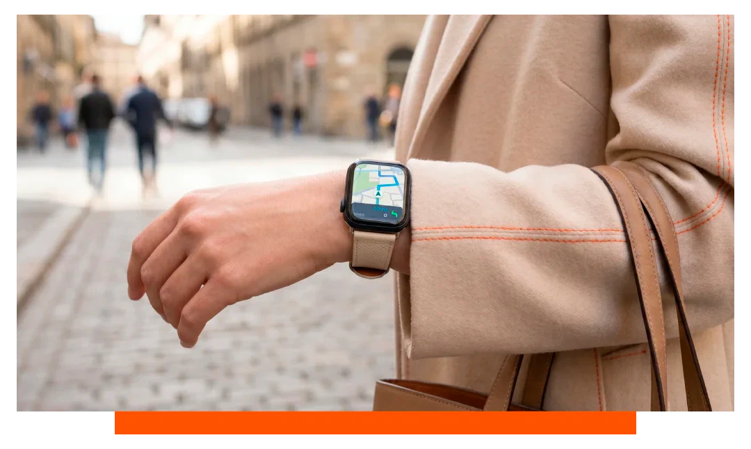 ¿Cómo uso mi smartwatch para navegar?