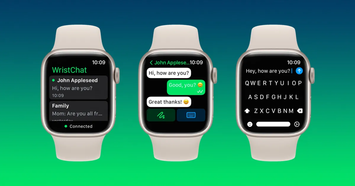 Whatsapp sur l'Apple Watch