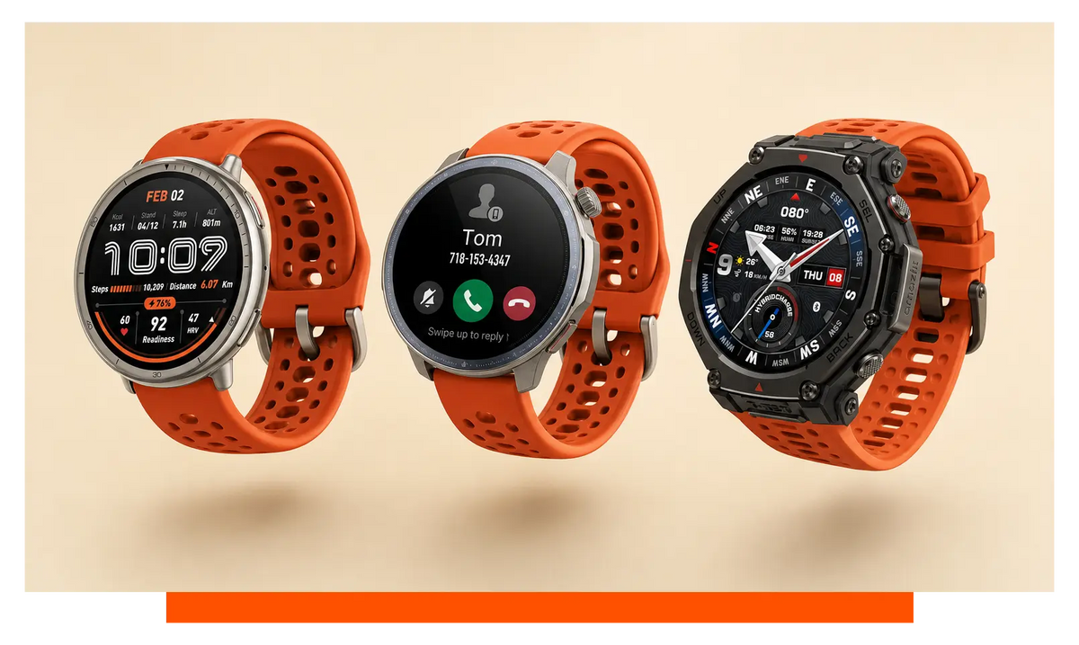 Best Amazfit smartwatch for fitness, everyday wear and battery life