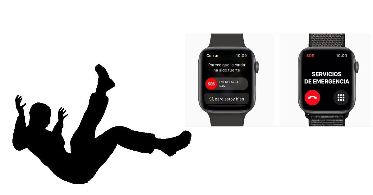 ¿Qué Apple Watch tiene detección de caídas?