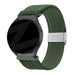 Bandz Correa nylon trenzado TicWatch 22mm (verde oliva)