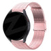 Bandz Correa acero ajustable Amazfit GTS 2 (rosa)