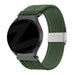 Bandz Correa nylon trenzada Garmin Vivoactive 4 (verde oliva)