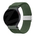 Bandz Correa nylon trenzado Huawei Watch Ultimate (verde oliva)