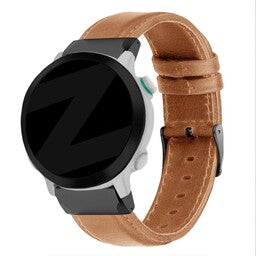 Bandz Correa cuero Garmin Instinct 3 - 45mm (marrón)