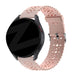 Bandz Levowatch Edgy Patterned Silicone Strap (Pink)